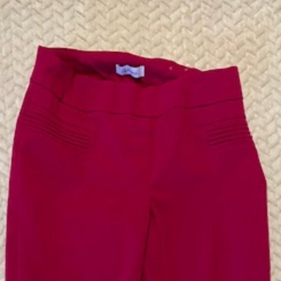 Reitmans Womens ankle pants stretch dress Moto - Picture 2 of 3